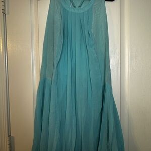 Maeve Turquoise Sleeveless Dress